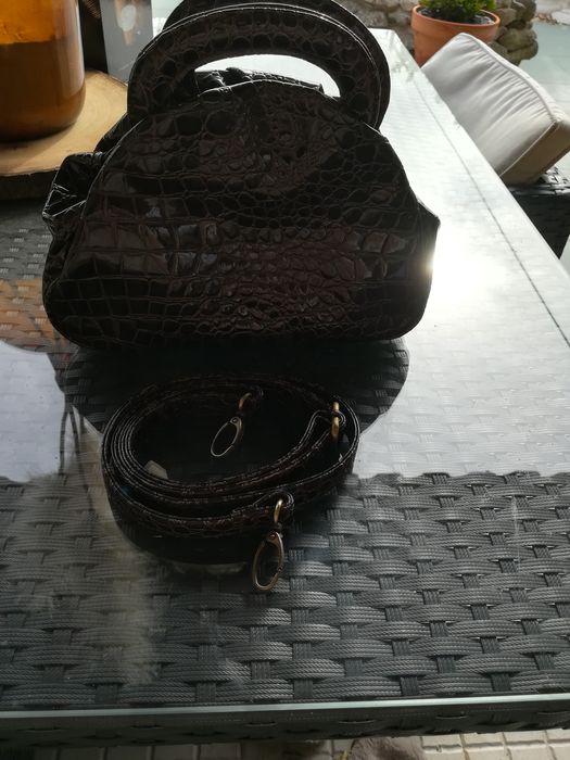 Mala pequena Parfois  castanha Nova