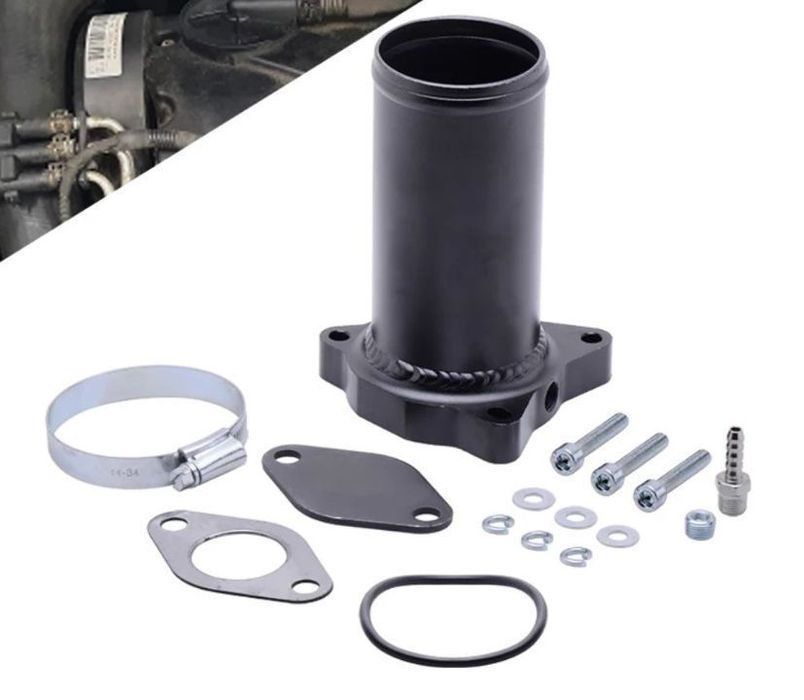 Supressor EGR Motores Grupo VAG 1.9 TDI PD 130; 150; 160cv -57mm Preto