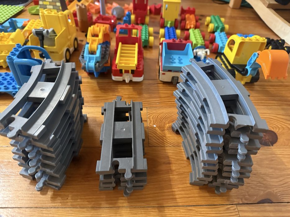 Klocki lego duplo około 250 elementów