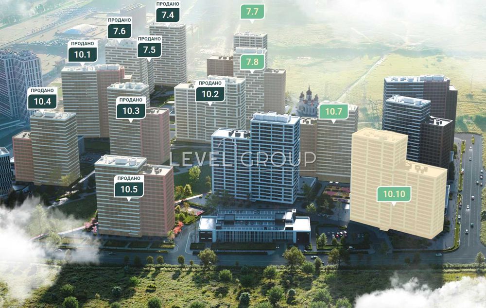 Продаж 1-кім квартири жк Варшавський3 мСирець