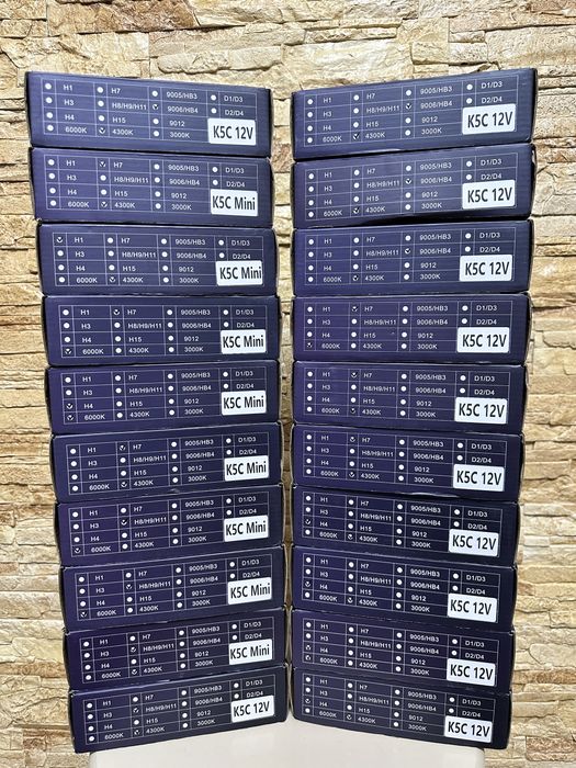 СветодиодныеLED лампы DawnKnight K5C K7C K8C K9C H11 H7 HB3 H4 H1 HB4