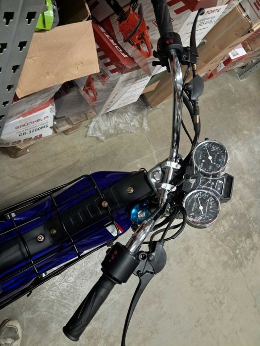 Мотоцикл FORTE ALFA FT110D синій