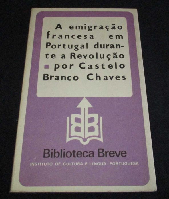 Livro A emigração francesa em Portugal durante a Revolução