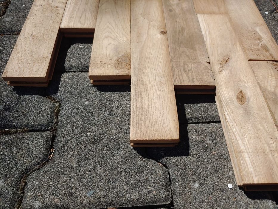 Dębowe klepki parkietowe