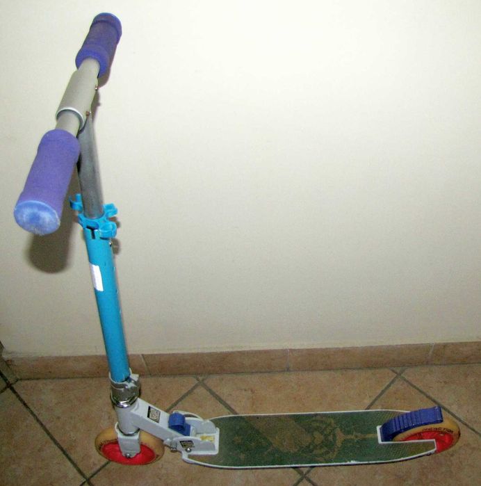 Самокат. Reaction 145. Детский. Scooter. Велосипед. Транспорт. Ролики