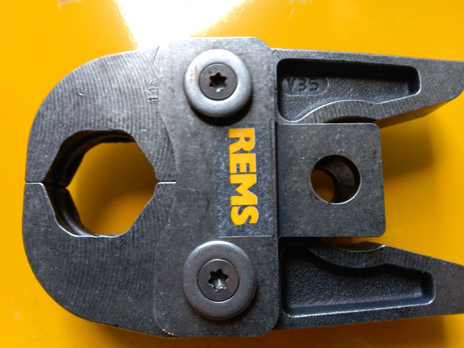 Zaciskarka rems + 3 szczęki, cęgi