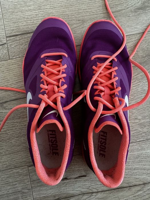 Buty Nike sportowe różowo fioletowe