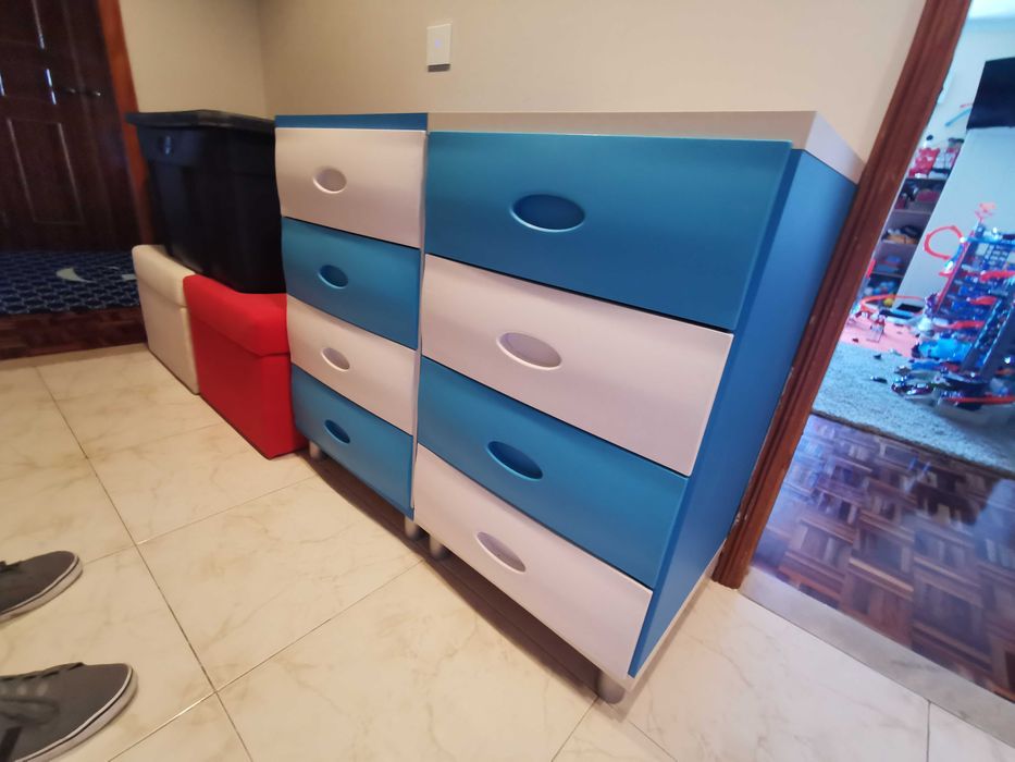2 Moveis comoda quarto criança
