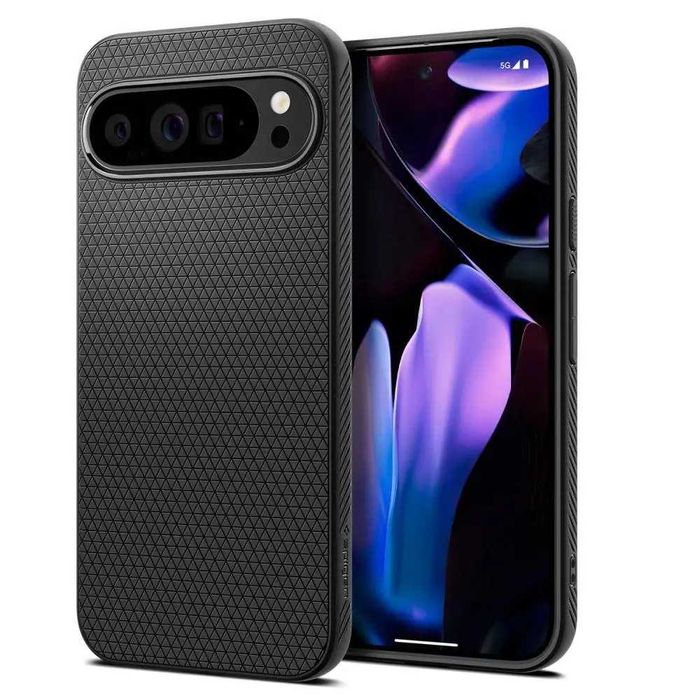 Чехол Spigen Liquid Air для Google Pixel 9 Pro XL Matte Black
