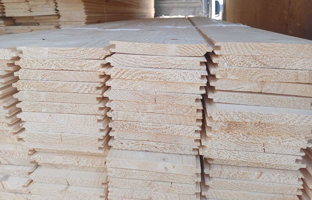 Deska tarasowa podłogowa elewacyjna półbal podbitka boazeria szalówka