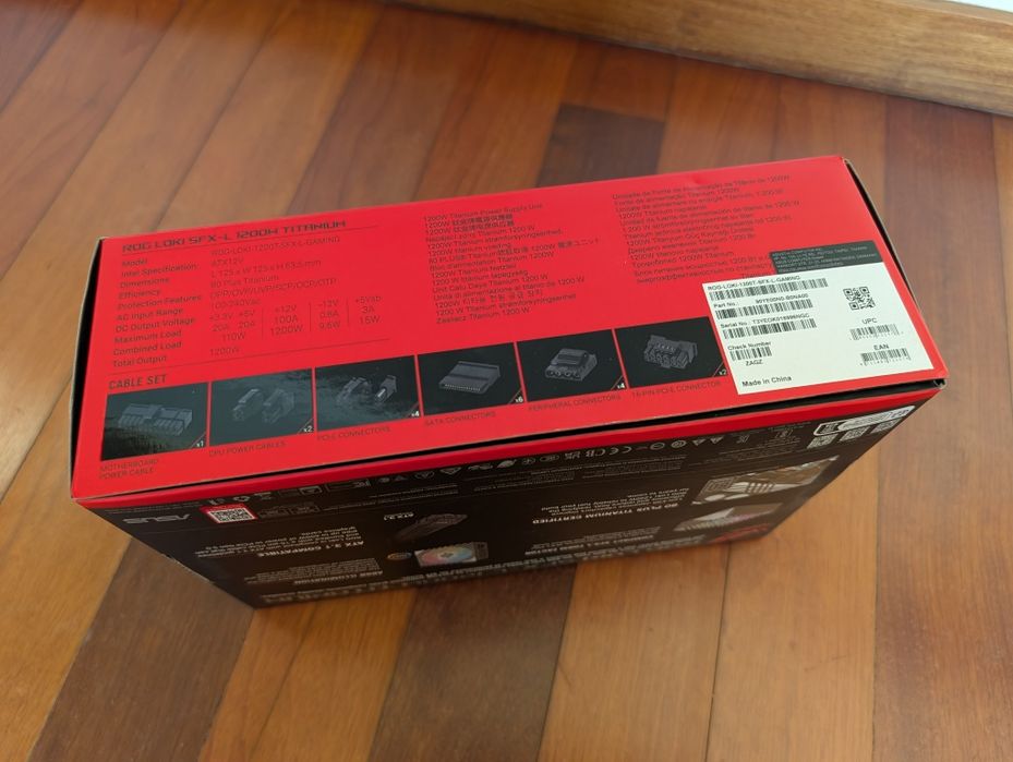 PSU Mini ITX Asus Rog Loki 1200w