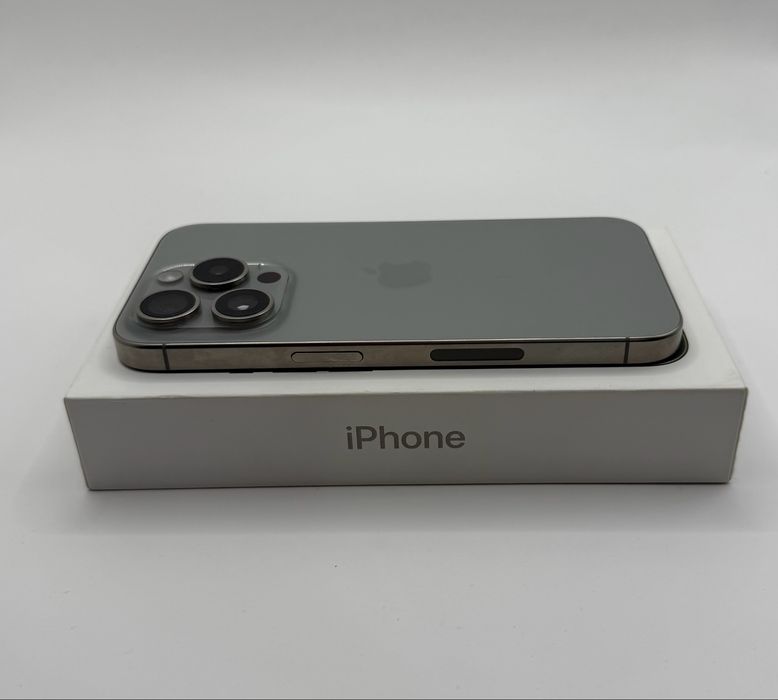iPhone 15 Pro 128GB Natural Titanium | Bardzo dobry stan | eSIM