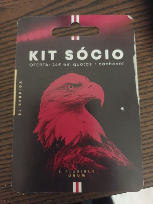 Kit sócio benfica
