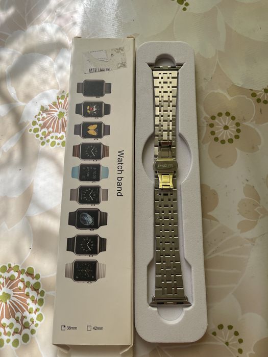 Apple Watch .Литий сталевий браслет для Apple Watch.