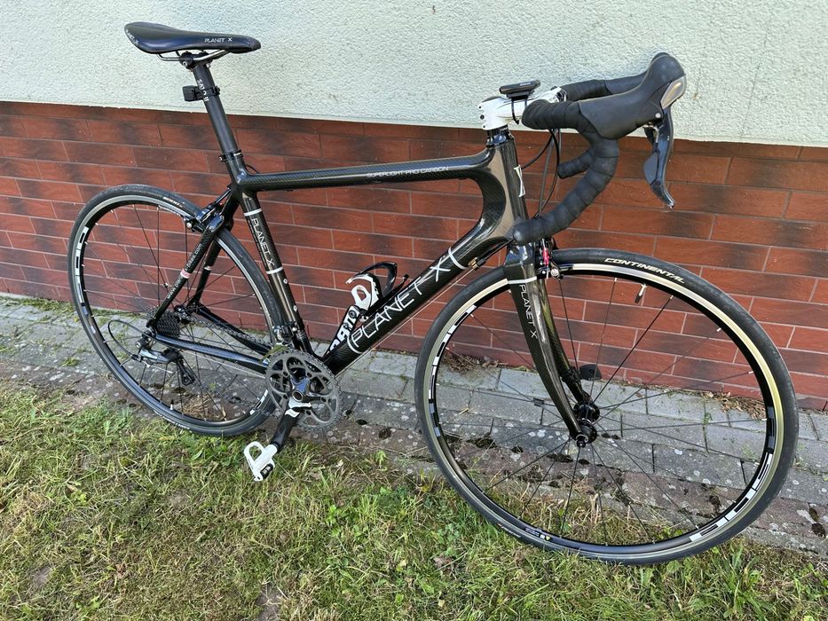 Rower szosowy PLANET X full carbon, ultegra.