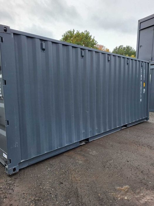 Kontener morski 20" prod. 2025 One Way RAL7016 Lekko uszkodzony