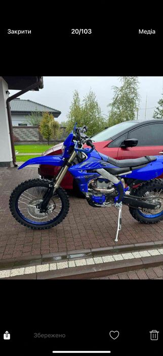 Крос ямаха WR 250 2024р 1200км на доках