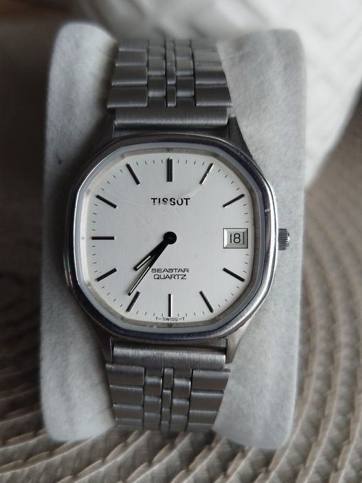 Tissot seaster, lata 80,Swiss made , vintage w stylu Seiko, Citizen, Casio