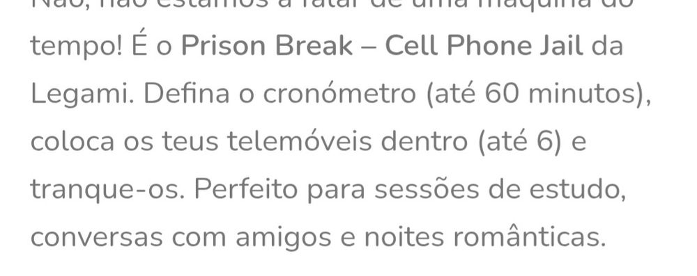 Jogo Legami "prison break"