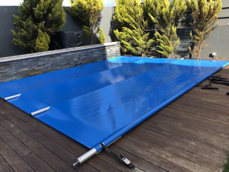 Segurança piscina cobertura barras promoção