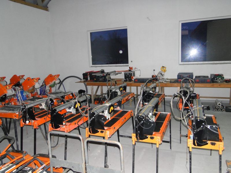 Maszyna do cięcia płytek glazury przecinarka BATTIPAV VIP 290 Rubi