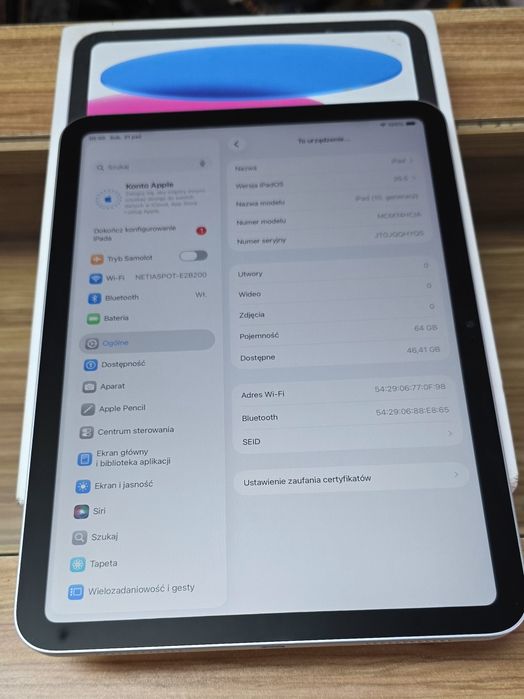 iPAD 10th generation