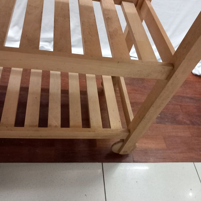 Carrinho de madeira FÖRHÖJA IKEA