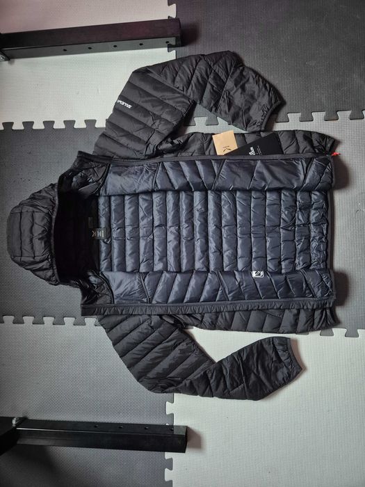 Nowa męska top kurtka ocieplana puchowa turystyczna Salewa Brenta M L XL