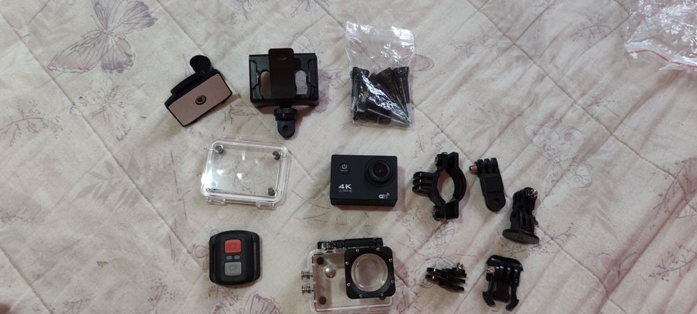 Câmara de ação  4K Wi-Fi + Kit Acessórios (Nova / Selada)