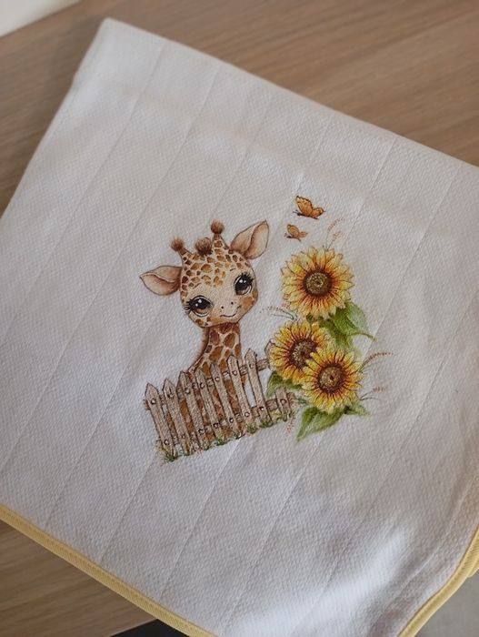 Fraldas pintadas à mão