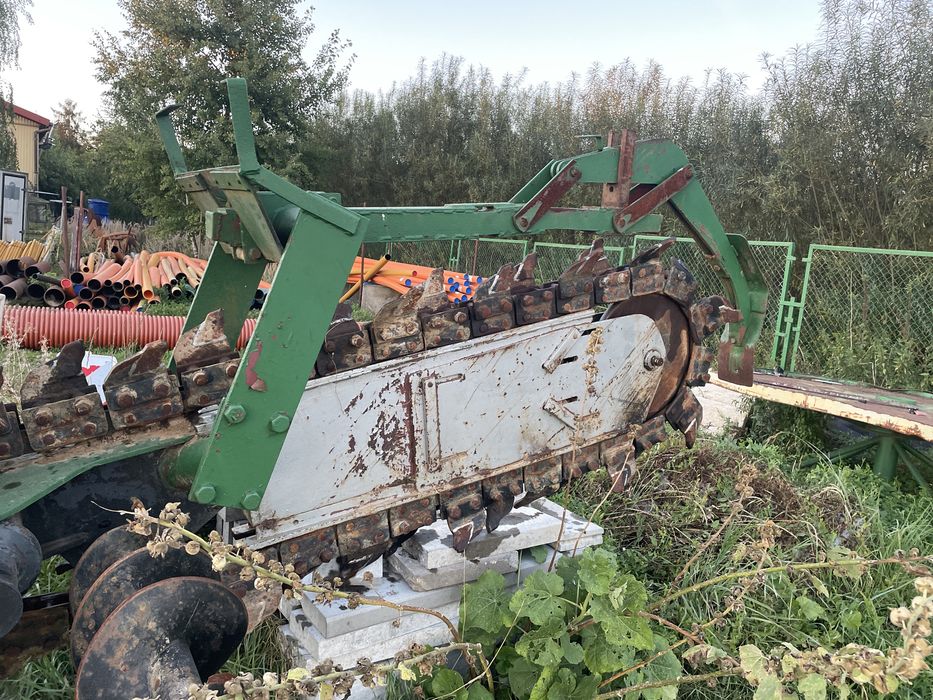 CASE 660 koparka łańcuchowa 4x4 zamiana