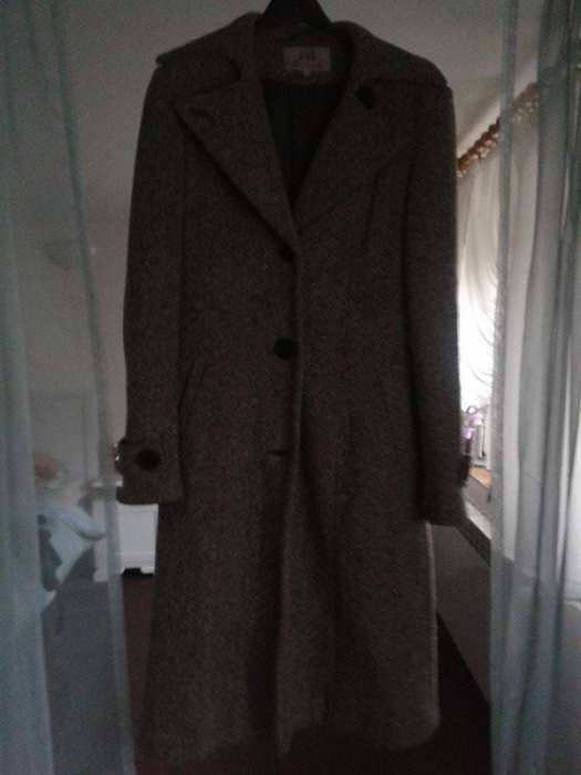 Płaszcz szary długi