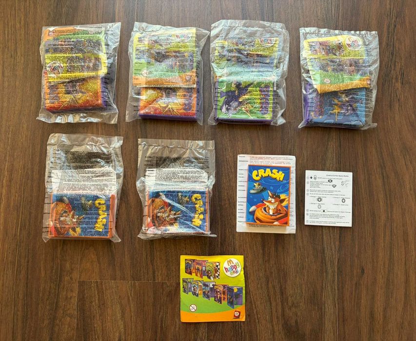 Jogos Eletronicos Crash Spyro Mcdonalds Bandicoot happy meal