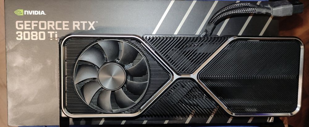 Відеокарта RTX 3080Ti  Founders edition повний комплект