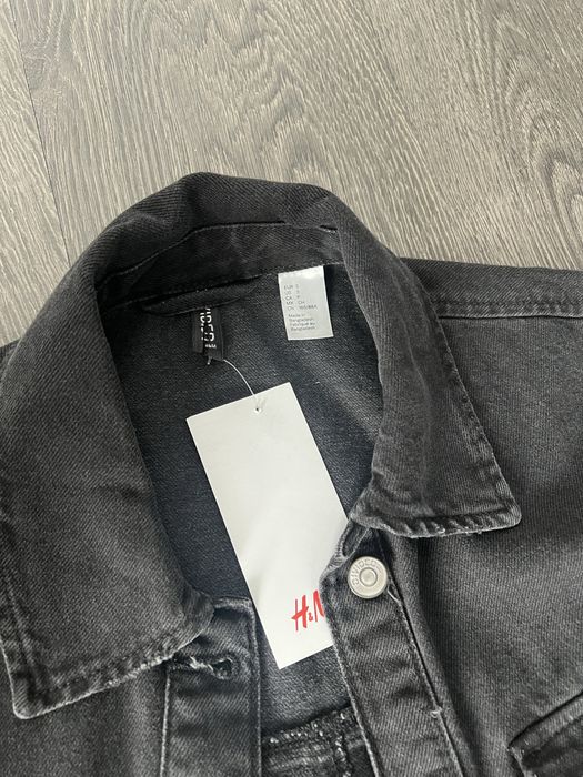 Джинсовка H&M чорна