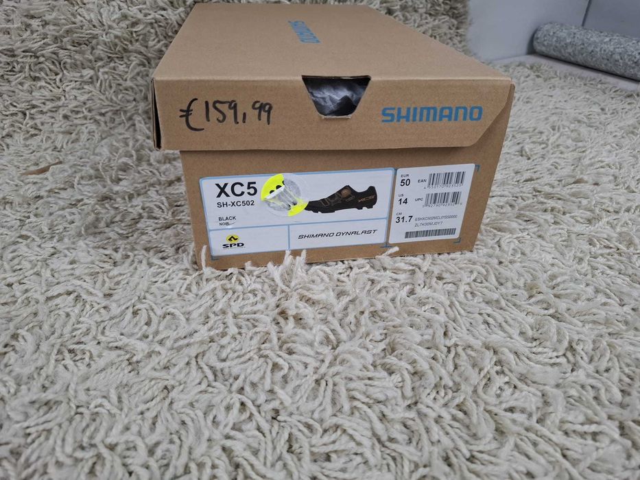 Buty Rowerowe Shimano Sh-Xc502 Mtb Spd Black  roz. 50