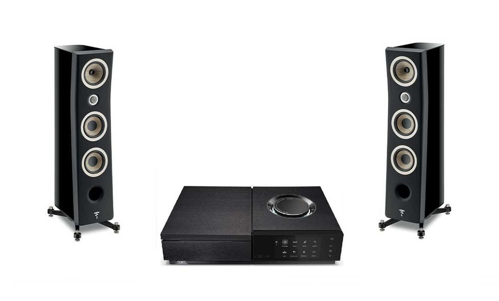 Naim Uniti Star + Focal KANTA N°2 (czarny) | Zestaw stereo | Od ręki!