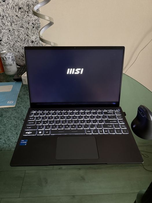 Ноутбук MSI Modern 14 B11MOU-885XUA Carbon Gray / металлический корпус