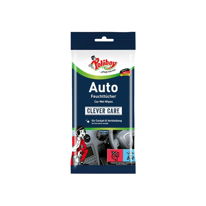 poliboy wilgotne ściereczki do wnętrza samochodu