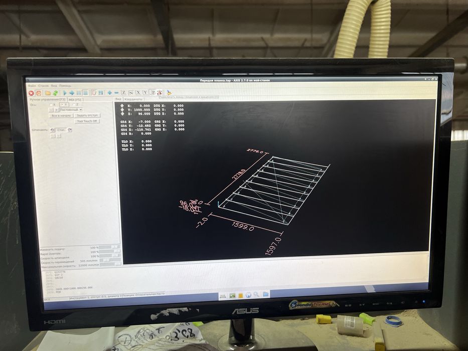 Фрезерний ЧПУ станок