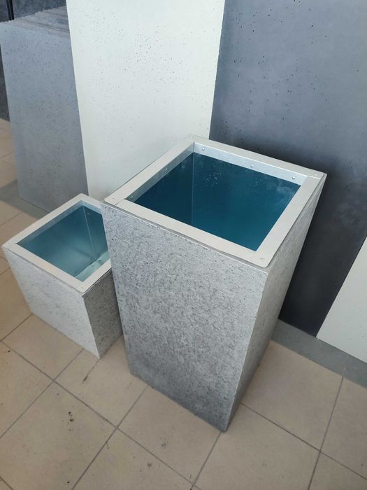 Kosze Betonowy 75l z wkładem
