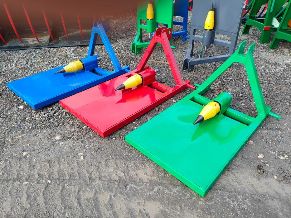 Łuparka świdrowa do ciągnika na WOM-łupiarka do drzewa-rozdrabniacz