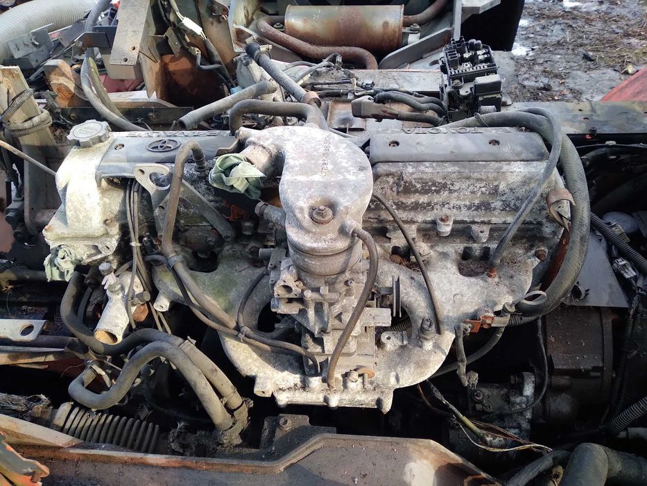 wózek widłowy Toyota 7FG40, części silnik 1FZ, skrzynia, koła