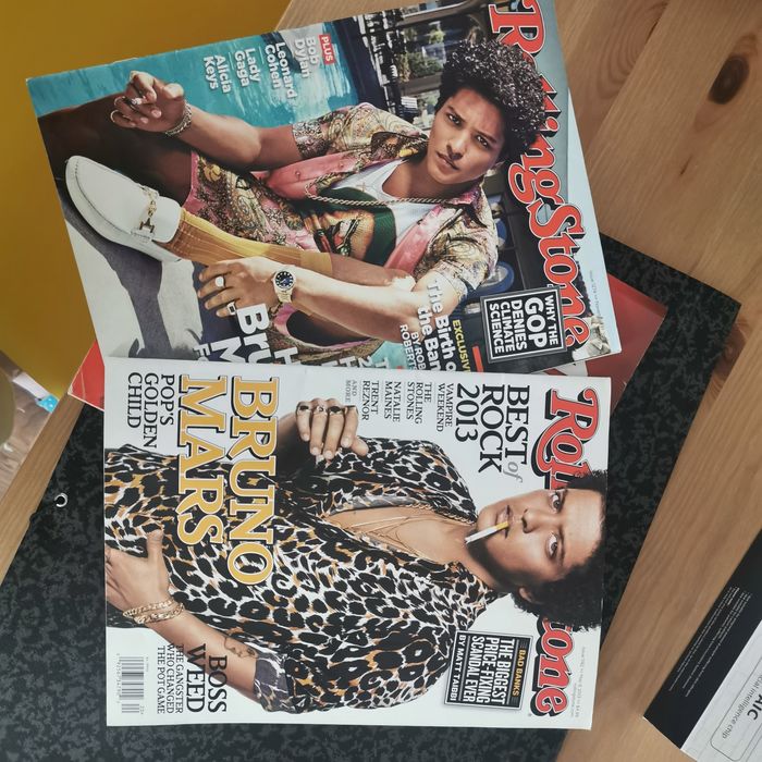 Revista Rolling stone Bruno Mars