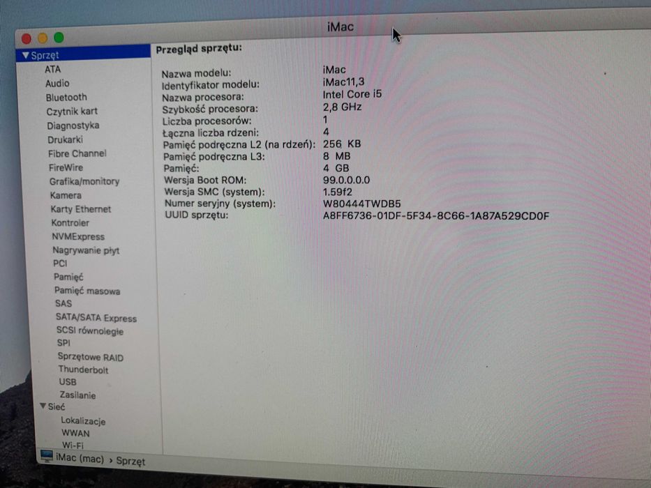 Apple iMac Os High Sierra