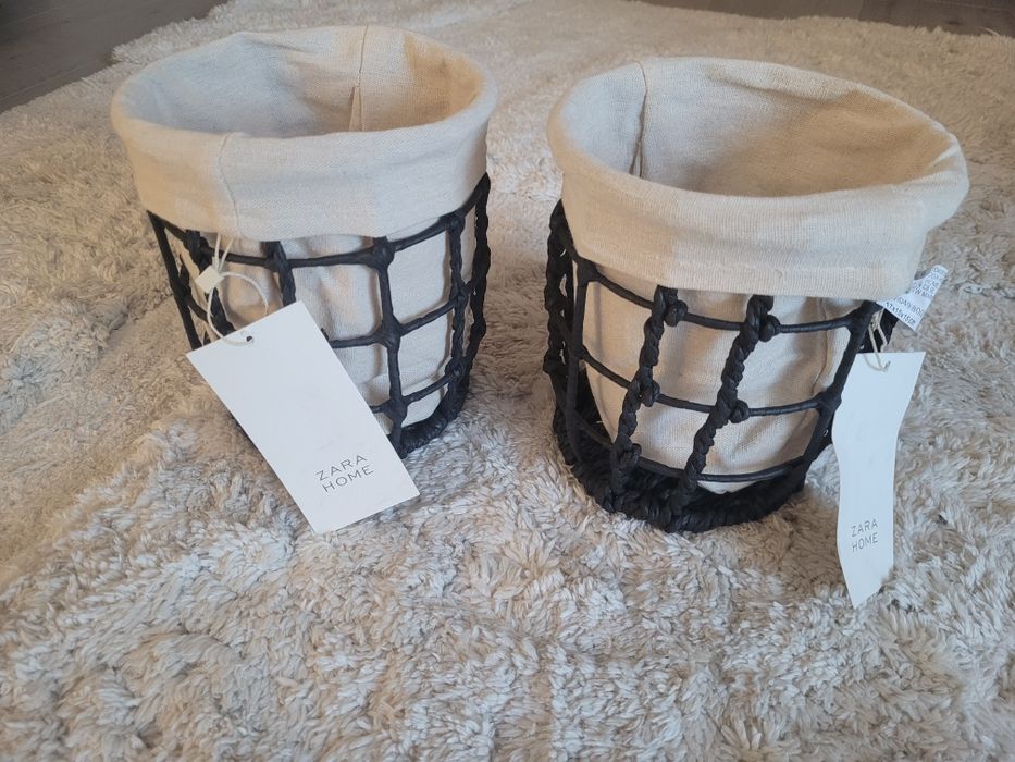 Dwa kosze Zara Home,  nowe