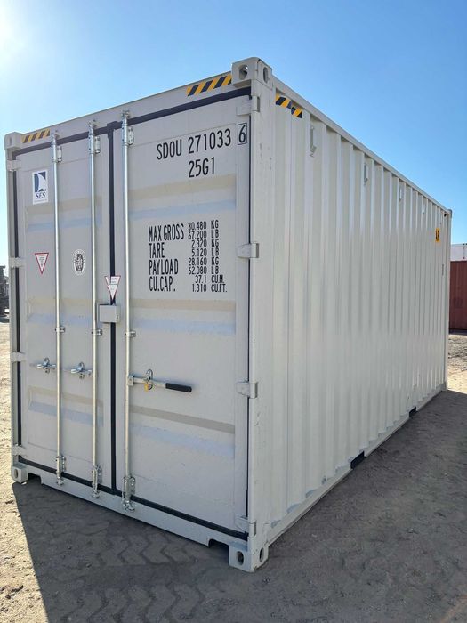 Kontener 20HCDD OW Duble Door podwójne wrota