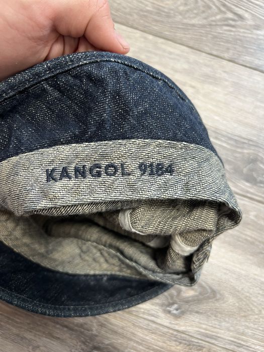 винтажная джинсовая панама Kangol