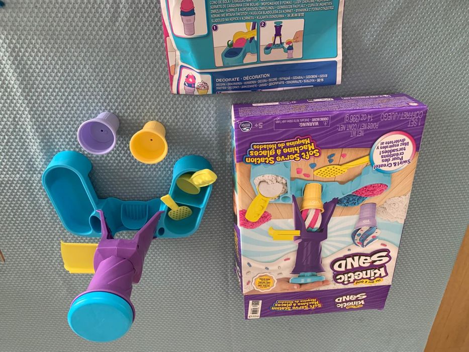 Brinquedo para areia sintética