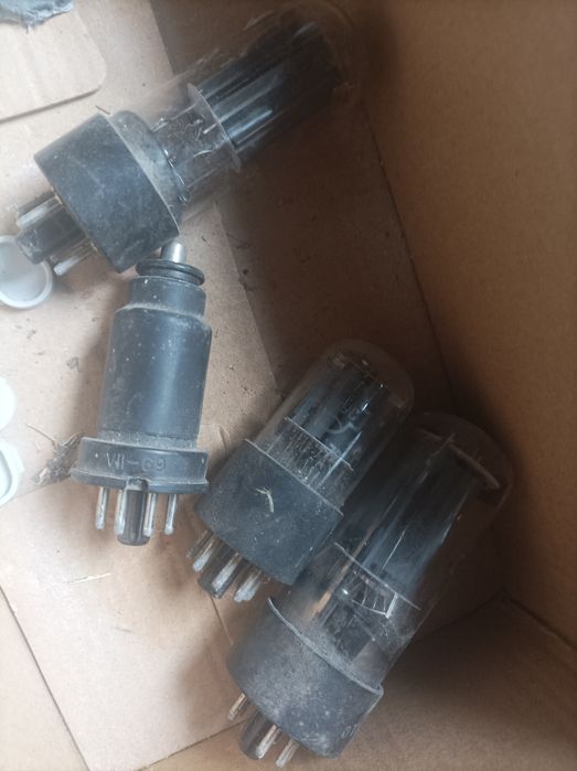 ,Радіолампа 6П3с. 6Ж7 6Н9С